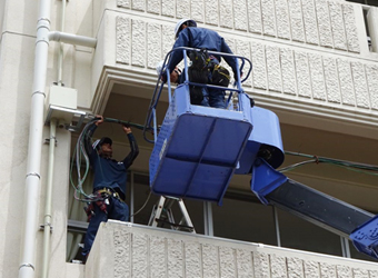 照明器具取り付け全景
