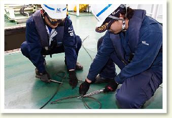 ワイヤーロープ・アイスプライス